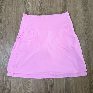 Peter Millar Convertible Swing Performance Skort Orchid Pink Sz XS Pickle Ball​​